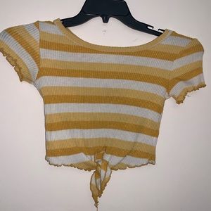 Stripped crop top